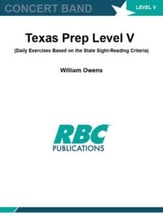 Texas Prep Level V Concert Band sheet music cover